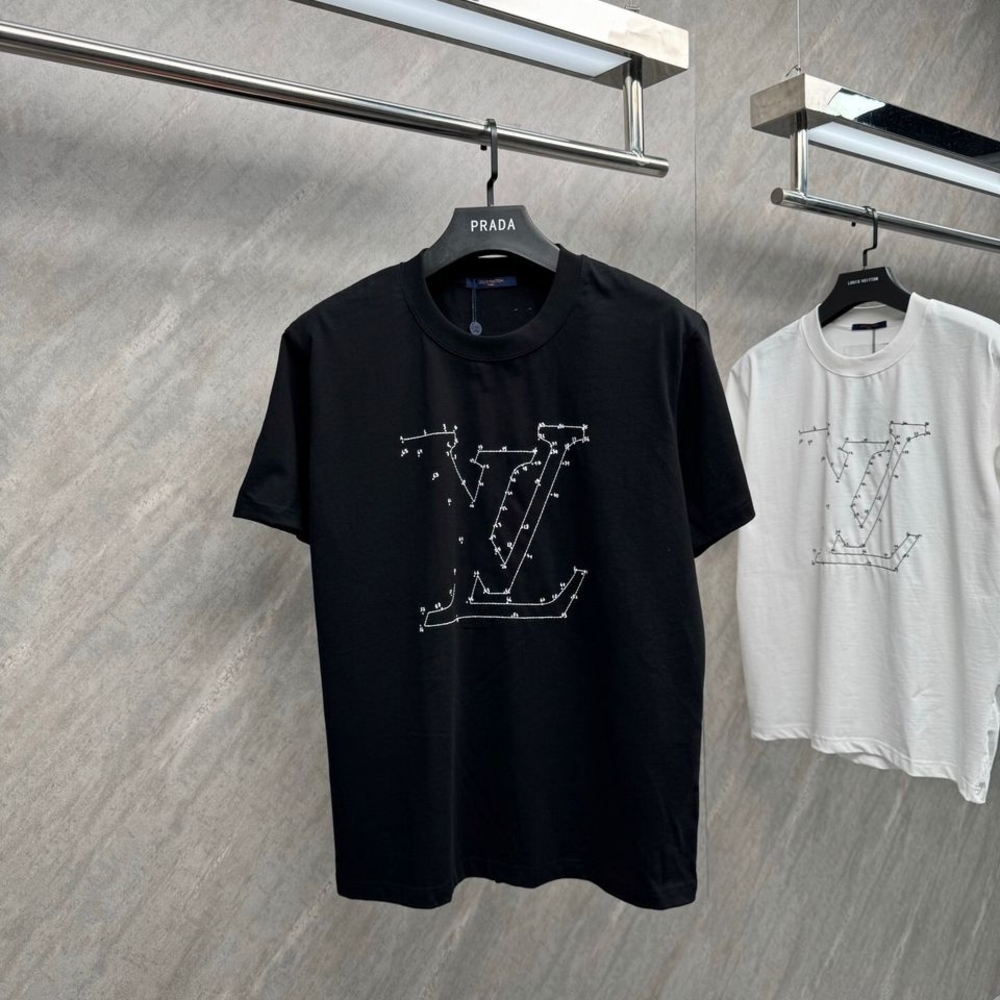 Black Designer Logo T-Shirt